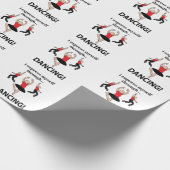 Dansen Ik druk mezelf uit door te dansen Cadeaupapier (Hoek)