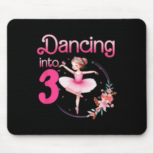 Dansen in 3 Ballerina 3e verjaardagsfeest ballet Muismat