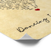 Dansen in de hemelvaart poster (Hoek)