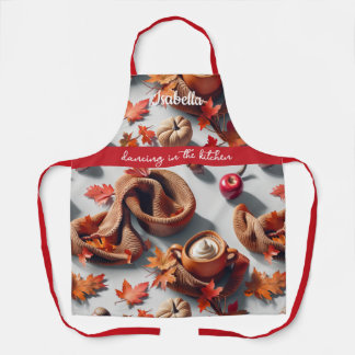 "Dansen in de keuken" - Gezellige herfst Schort
