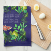 Dansen in de keukenhanddoek van de Moonlight-kalen (Quarter Fold)