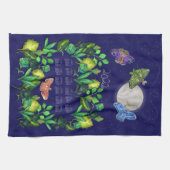 Dansen in de keukenhanddoek van de Moonlight-kalen (Horizontaal)