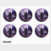 Dansen in de Moonlight Fairy Stickers (Vel)