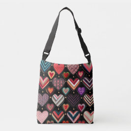 Dansen in de naam van de liefde crossbody tas