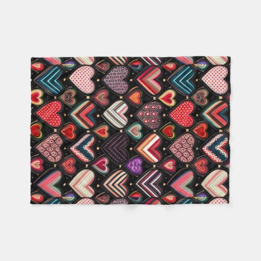 Dansen in de naam van de liefde fleece deken (Voorkant (Horizontaal))