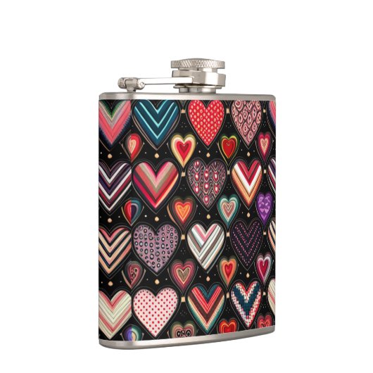 Dansen in de naam van de liefde heupfles (Rechts)