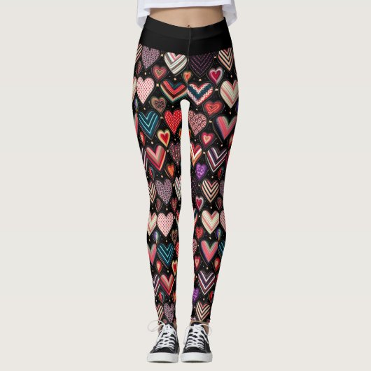 Dansen in de naam van de liefde leggings (Voorkant)