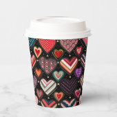 Dansen in de naam van de liefde papieren bekers (Links)