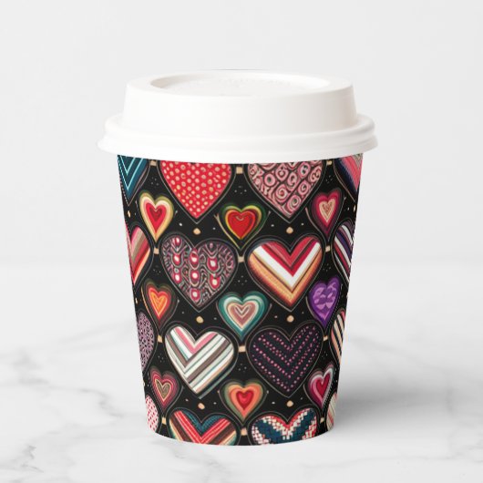 Dansen in de naam van de liefde papieren bekers (Links)