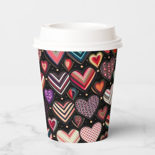 Dansen in de naam van de liefde papieren bekers (Achterkant)