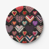 Dansen in de naam van de liefde papieren bordje (Voorkant)