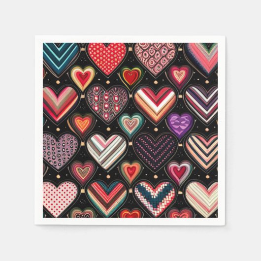 Dansen in de naam van de liefde servet (Voorkant)