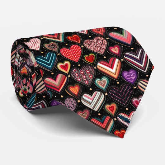 Dansen in de naam van de liefde stropdas (Opgerold)