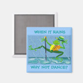 Dansen in de regen magneet (Voorkant / Achterkant)