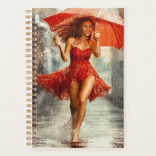 Dansen in de regen planner (Voorkant)