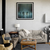 Dansen in de regen poster