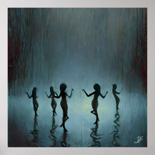 Dansen in de regen poster (Voorkant)
