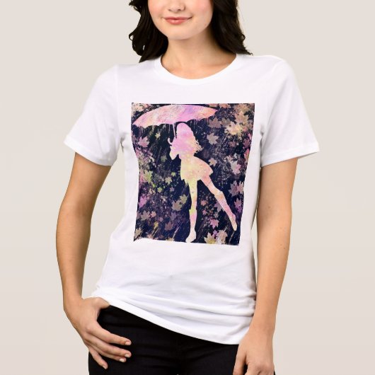 Dansen in de regen T-shirt (Voorkant)