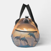 Dansen in de schemering: drie springende dolfijnen plunjezak (Rechts)