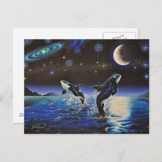 Dansen in de sterren, Briefkaarten (Voorkant / Achterkant)