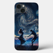 dansen in de sterrennacht Case-Mate iPhone case (Achterkant)