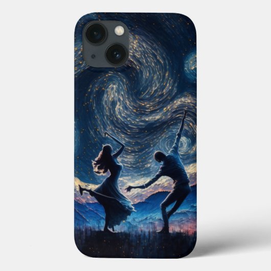 dansen in de sterrennacht Case-Mate iPhone case (Achterkant)