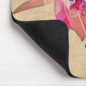 dansen in de wind - Fuchsia Flowers Muismat (Hoek)