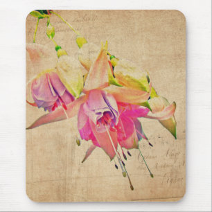 dansen in de wind - Fuchsia Flowers Muismat