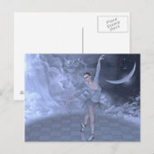 dansen in de wolken briefkaart (Voorkant / Achterkant)