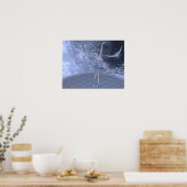 dansen in de wolken poster (Keuken)