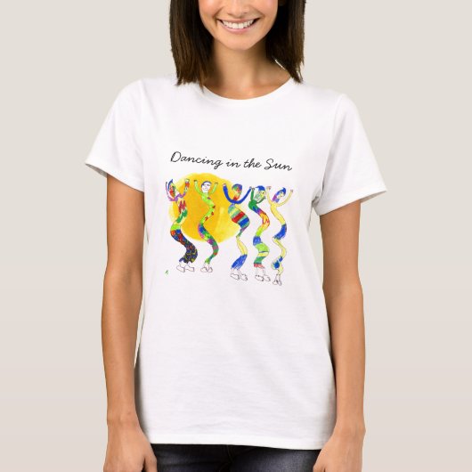 Dansen in de zon 5 t-shirt (Voorkant)