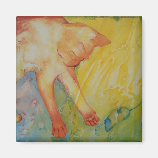 Dansen in een sunpatch Magnet (Voorkant)