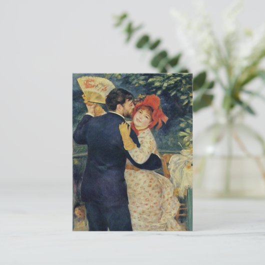 Dansen in het land briefkaart (Staand voorkant)