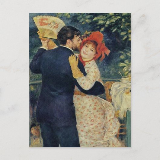 Dansen in het land briefkaart (Voorkant)