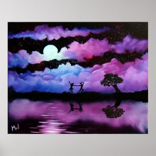 Dansen in het moonlight poster (Voorkant)