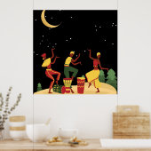 Dansen in het moonlight poster (Keuken)