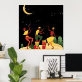 Dansen in het moonlight poster (Thuiskantoor)