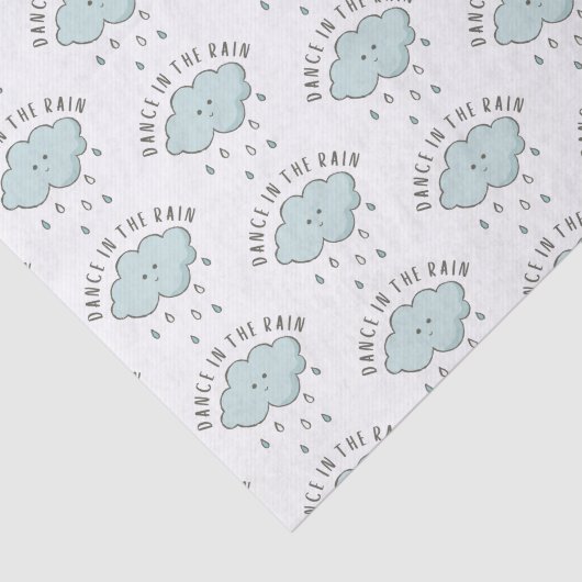 Dansen in het toonbankierpapier tissuepapier (Detail)