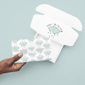 Dansen in het toonbankierpapier tissuepapier