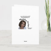 Dansen in het Wenskaart Bossen Fantasy Kaart (Achterkant)