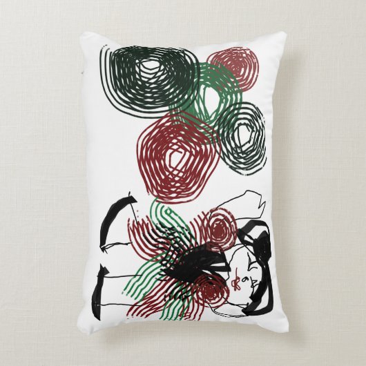 Dansen in pepermunt accent kussen (Voorkant(Verticaal))