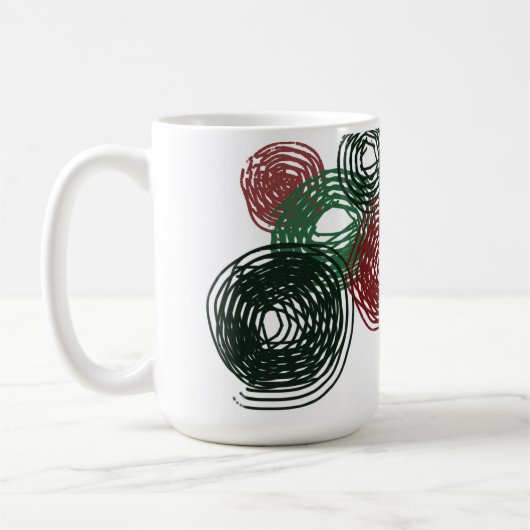 Dansen in pepermunt koffiemok (Links)