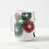 Dansen in pepermunt koffiemok (Voorkant links)