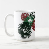 Dansen in pepermunt koffiemok (Links)