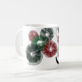 Dansen in pepermunt koffiemok (Voorkant links)