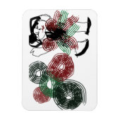 Dansen in pepermunt magneet (Verticaal)