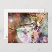 "Dansen in Stardust" Briefkaart (Voorkant / Achterkant)