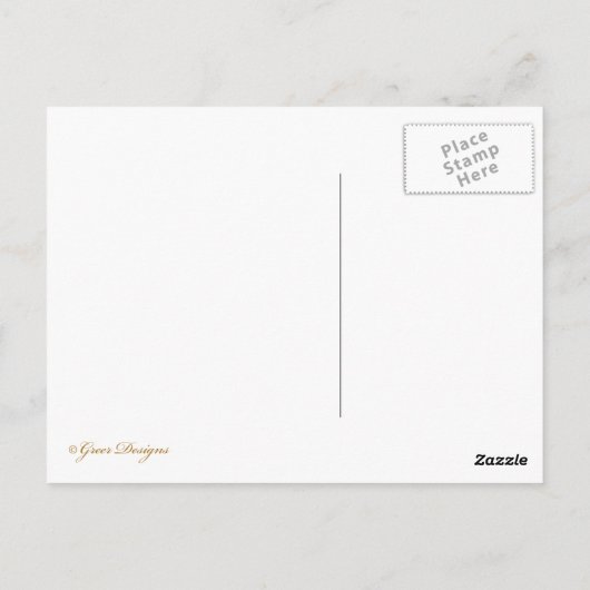 Dansen in Versailles Briefkaart (Achterkant)