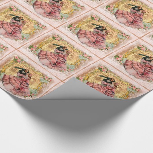 Dansen in Versailles Cadeaupapier (Hoek)