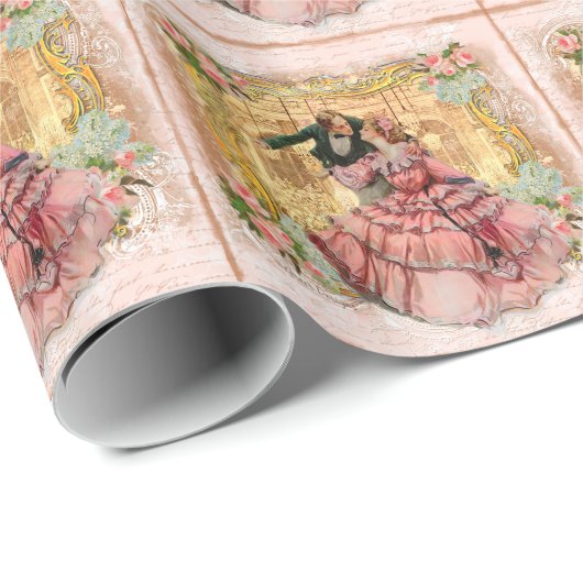 Dansen in Versailles Cadeaupapier (Rol Hoek)